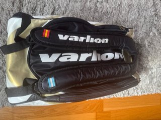 Paletero Varlion Negro y Dorado Padel