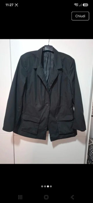 Blazer donna nero