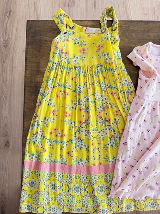 Lote 7 vestidos niña