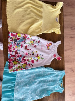 Lote 7 vestidos niña