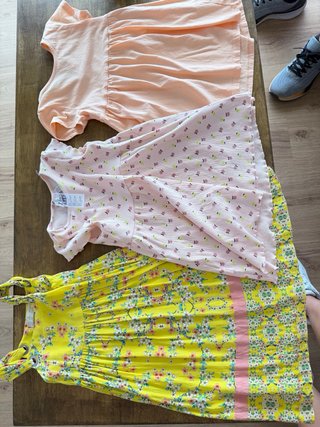 Lote 7 vestidos niña