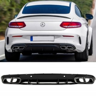 Difusor C63 Black Series Mercedes C Coupe con esca
