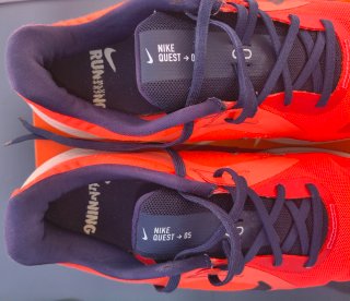 Zapatillas Nike Quest 5 Rojas originales