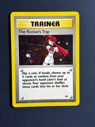 Carte Pokemon Gym Heroes con Trainer Holo
