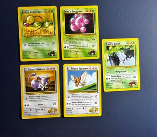 Carte Pokemon Gym Heroes con Trainer Holo