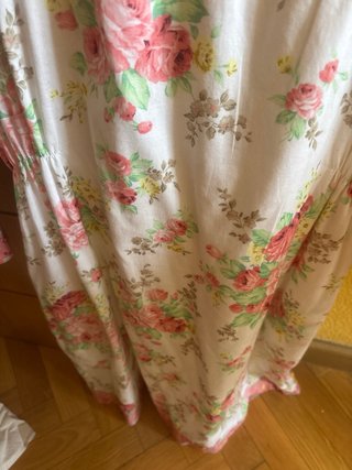 Vestido Cortefiel floral talla XL flores
