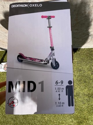 Patinete infantil Oxelo MID1 rosa
