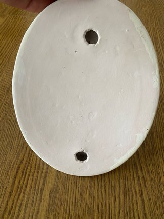 Decorazione murale vintage rose porcellana