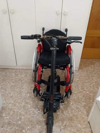 Handbike/Patinete adaptado para sillas de ruedas