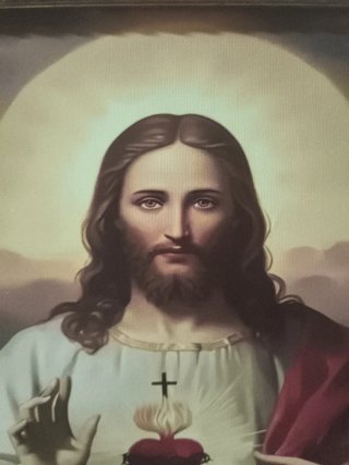 Cuadro de Cristo Sagrado Corazón