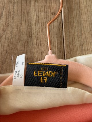 Abito in seta Fendi vintage Donna 44 IT - M Rosa