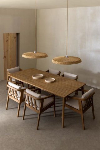 Sklum Mesa Comedor Kaela Madera 220x100 cm