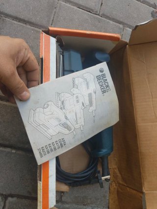 Lijadora Orbital Black & Decker CD400 135W