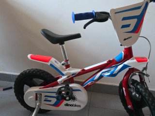 Bicicleta infantil Dino Bikes 12 pulgadas