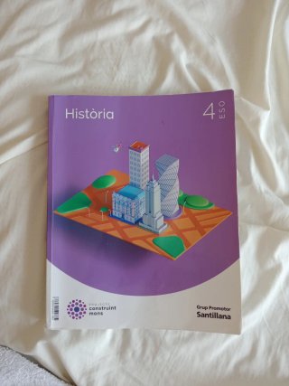 Libro escolar de Història, 4 ESO, Projecte Constru