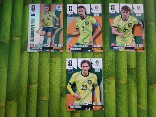 Lote 4 cartas Adrenalyn XL FIFA 2026 Australia