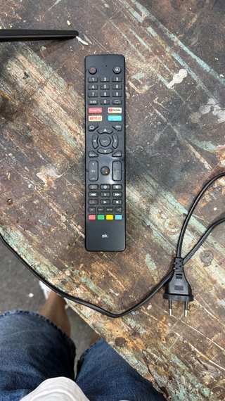 Televisor LED de 50 pulgadas, marca OK, modelo ODL