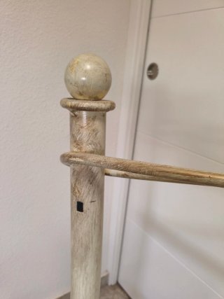 Cabecero de forja beige Almuñécar