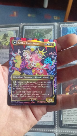 Kefka, Court Mage Carta Foil Extender Art