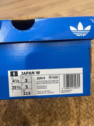 Zapatillas Adidas Japan Blancas y Azules