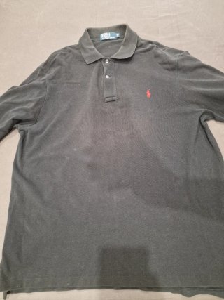 Polo Ralph Lauren Negro Manga Larga