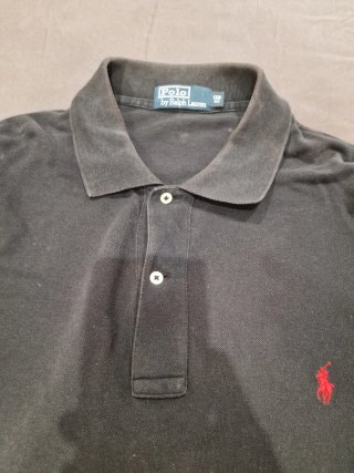 Polo Ralph Lauren Negro Manga Larga