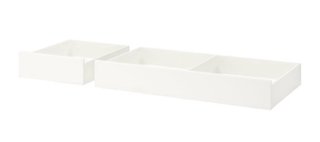 Cajones de cama IKEA SONGESAND blancos