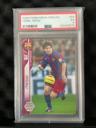 2006 Panini Mega Cracks Lionel Messi