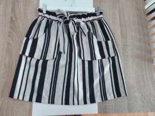 Falda Zara Rayas