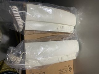 3 x Tegui T-71U ; Telefonillos Universales Blanco