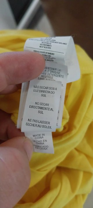 Abito Stefanel giallo