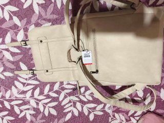 Mochila Misako Beige