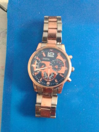 Orologio di lusso Geneva in oro e argento