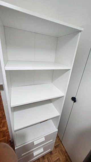 Librería Brimnes Ikea Blanca