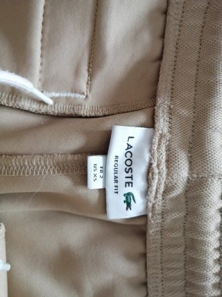 Conjunto Chándal Lacoste Beige
