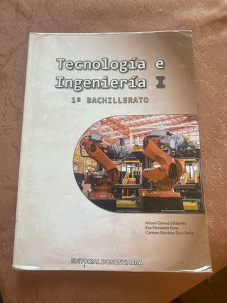 Tecnología e ingeniería I : 1o Bachillerato