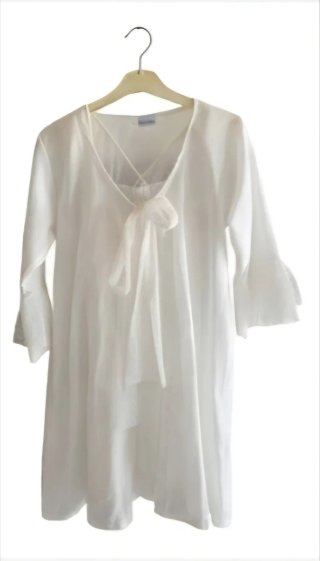 Camisón blanco talla 8