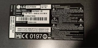 TV LG 60UF850V