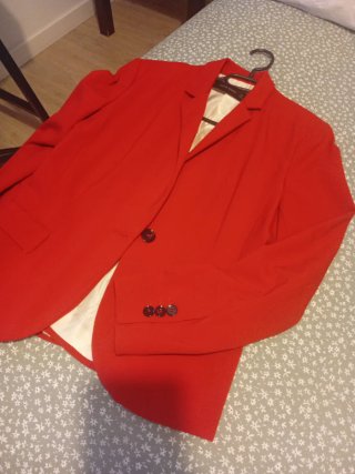 Americana roja Zara