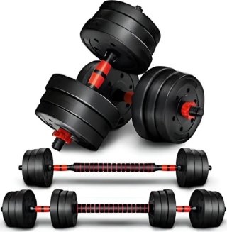 Kit Mancuernas Ajustables 20kg