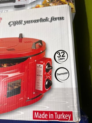 Horno Eléctrico Itimat Doble Grill 32L