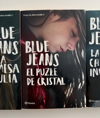 Trilogía “La chica invisible” de Blue Jeans