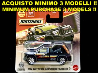 Matchbox 2024 GMC Sierra 3500 Wrecker