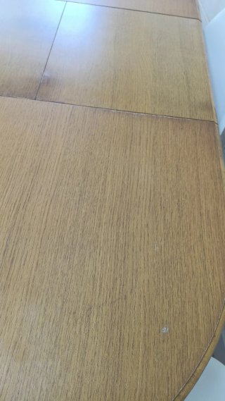 Mesa extensible de madera maciza