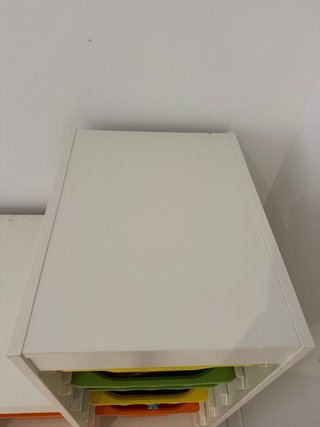 Estantería modular blanca Ikea Eket