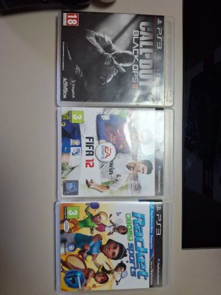 PS3 Slim 160GB + Caja + Move + cámara + juegos