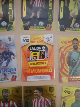 Lote Adrenalyn 2025/2026: EDL y Balones de Oro