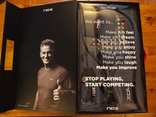 Pack Pala Pádel Nox ML10 Pro Cup LTD Edición.