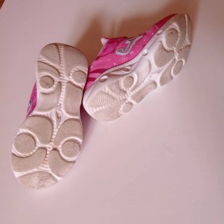 Deportivas Joma Niña Talla 32 Rosas con luces.