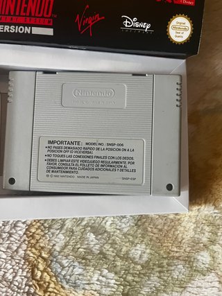 El Rey León Super Nintendo PAL